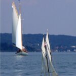Meine PILGRIM hat ja Wegerecht - ob der ALBATROS-Skipper mein Modell überhaupt sieht?
