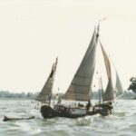 ... der kurische Reisekahn FELICIANA von Dieter Kettelhut sind auch unterwegs.