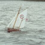 Das norwegische Segel-Rettungsboot RS1 von Jochen Schroeder beweist seine Seetüchtigkeit.