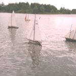Flaute der Wind mal ab, waren gleich ein paar Modelle mehr auf dem Wasser.