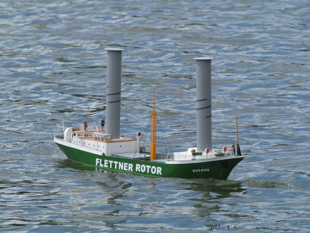 Das Flettner-Rotor-Schiff BUCKAU - auch ein Segler?!