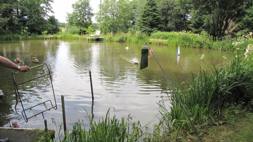 Ordentlicher Verkehr auf dem Wasser.