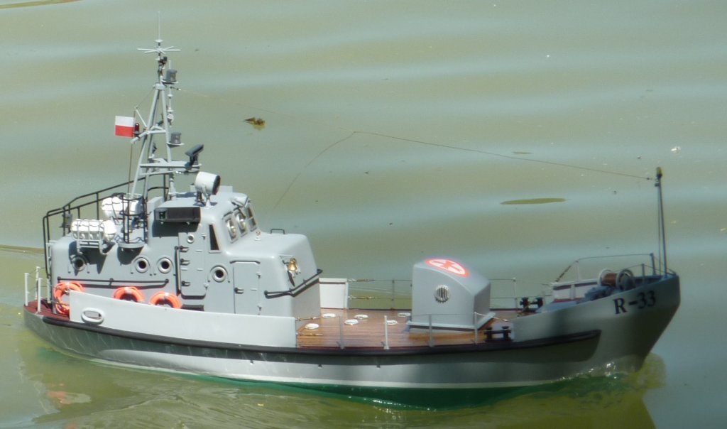 GEKLAUT: Polnisches Rettungsboot R33