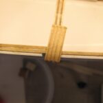 Die zweite "Lage" des Balkwegers wird zwischen den Unterzügen eingepasst.