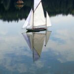 Segeln im Wolkenmeer -
am Degersee bei den miniSailern