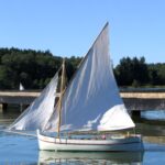Ein mediterranes Schiff unter einem "Vogelsberger Himmel"! Die ST. LUCIA von Horst Balzer.