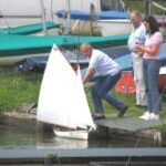 Ist die richtige Startstelle erst gefunden, der See ist halt nicht überall ausreichend tief, kann es endlich losgehen.