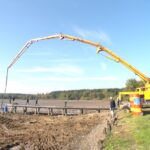 Moderne Technik hilft bei der schweren Arbeit.