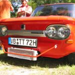 Noch ein bisschen Tuning vorn muss schon sein! Oelkühler für den Heckmotor!