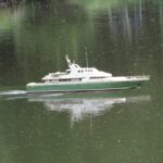 Die PEGASUS III ist im Mückenschwarm unterwegs.