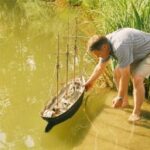 Die RESOLUT von Franz Amonn darf erstmals ins Wasser.